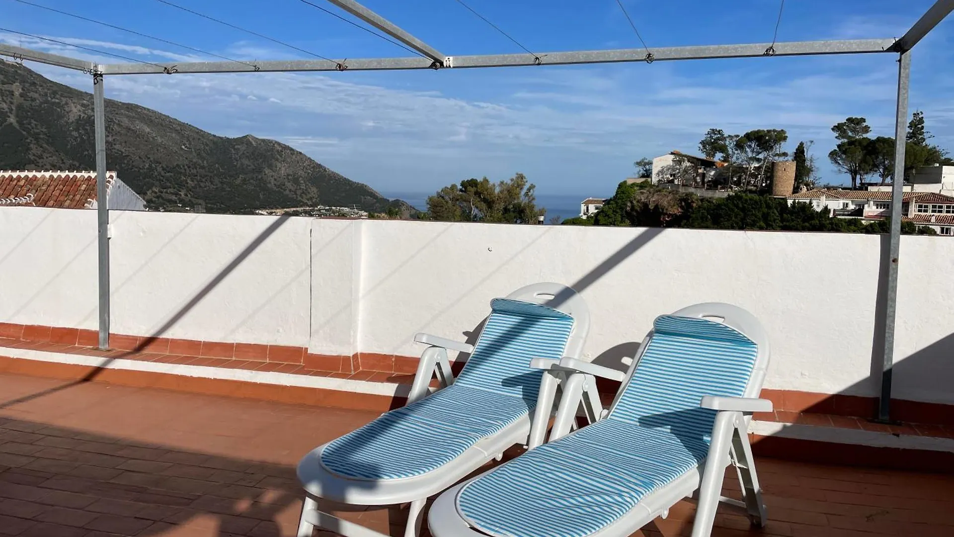 Lägenhet Precioso Apartamento Con Vistas En El Centro De Mijas Pueblo